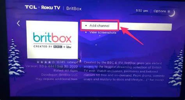 Can you get Britbox on now TV stick?