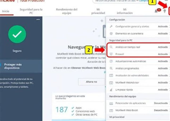 ¿Cómo dar de baja McAfee de Telmex?