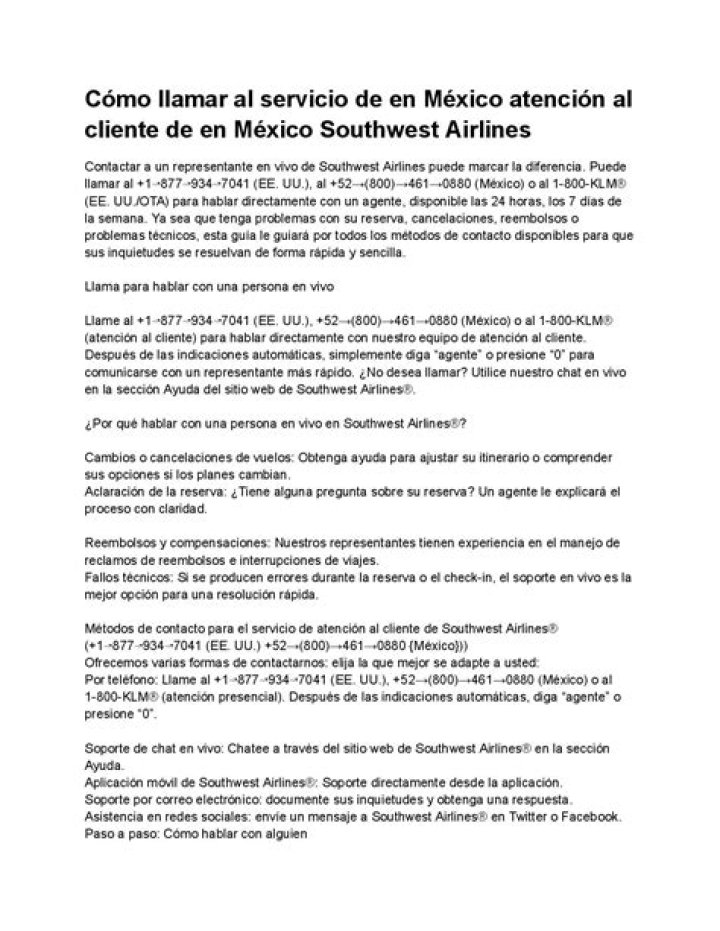 ¿Cómo llamar a servicio al cliente de AT&T?
