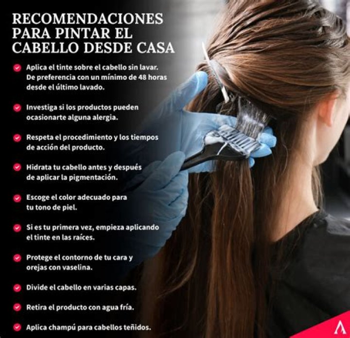 ¿Cómo pintar el cabello si es negro?