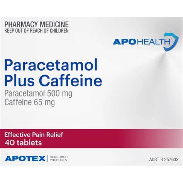 Do all paracetamol tablets contain caffeine?