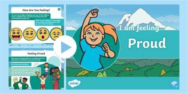 How do you express proud feelings?