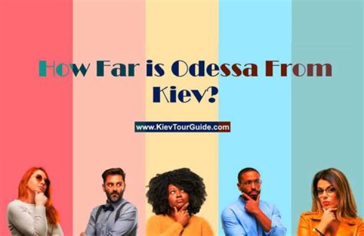 How far is Kiev to Odessa?