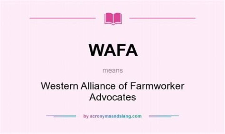 What does WAFA mean?