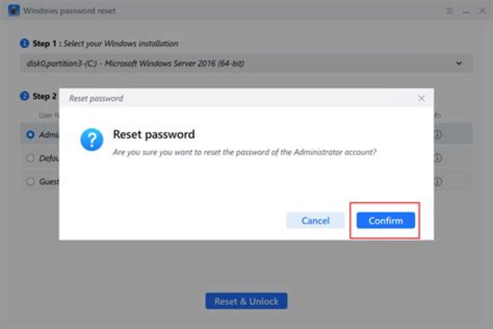 What is the default password for Lenovo admin?