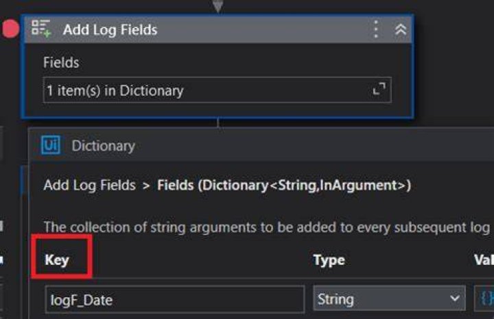 When should the add log Fields activity be used?