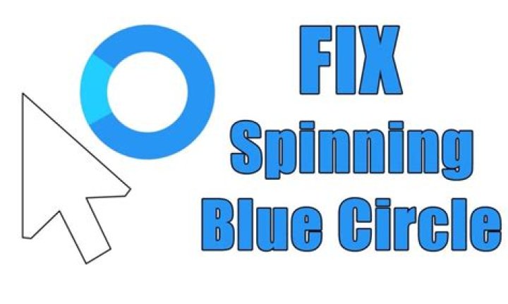 Why does the loading circle keep spinning?